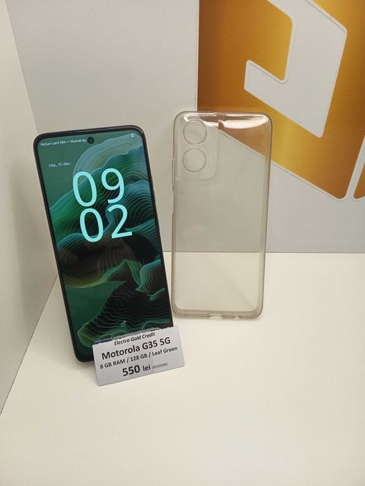 Motorola G35 5G 8GB RAM/128GB/Leaf Green/Stare excelenta! ID10268