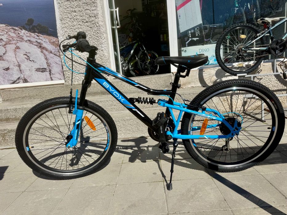 Детски велосипед със скорости 24" BYOX ADVENTURA !! Ново + Гаранция !!