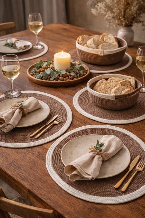 Корзинки и салфетки