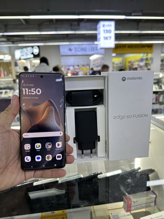 Moto edge 60 fuson как новый