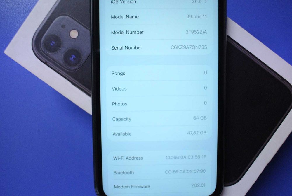 iPhone 11 64gb черен