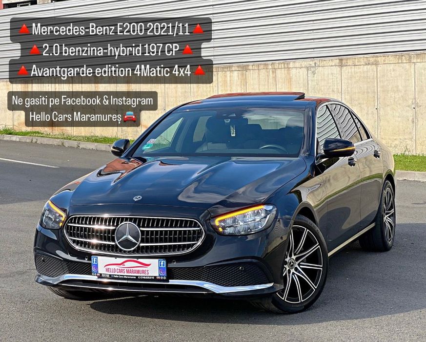 Mercedes-Benz E Avantgarde Edition 4Matic 4x4 Benzina-Hybrid