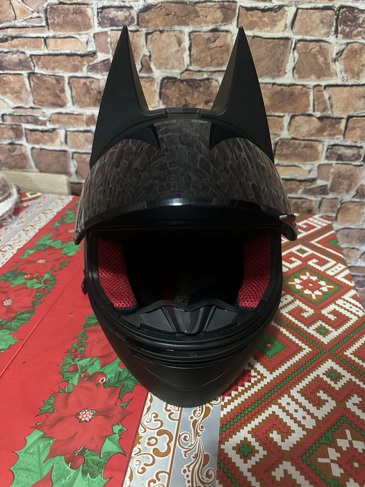 Casca motocicleta batman