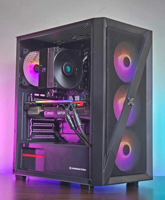 Ryzen 5-7500F/RTX 5060 8GB/RAM 32GB/SSD 1TB/Чисто Нов-Гаранция!