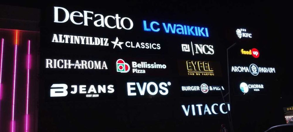 Наружная реклама полигрофия