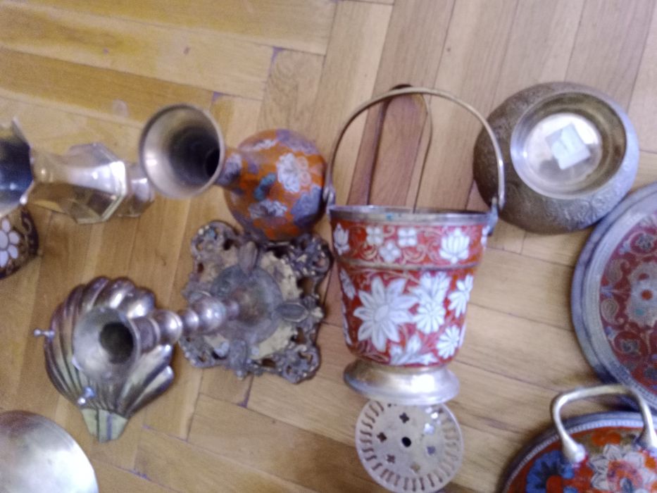 Индийски вази, фруктиери, интериорни украшения