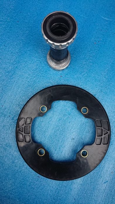 Rulment pedalier shimano xt, bashguard, ghid.
