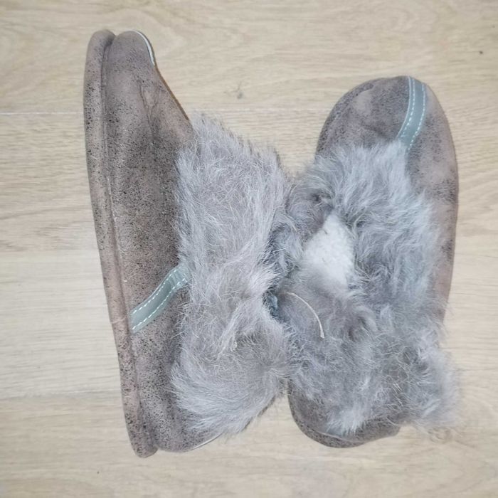 Papuci de casa , șoșoni blana naturala