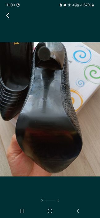 Новые туфли 34-35 размера