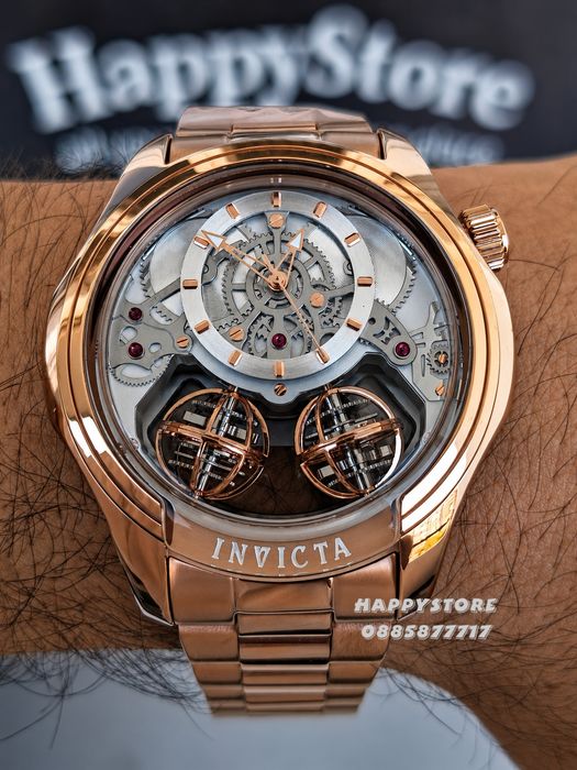 INVICTA Specialty Rose Gold full metal 48 mm, Инвикта нов мъжки часовник