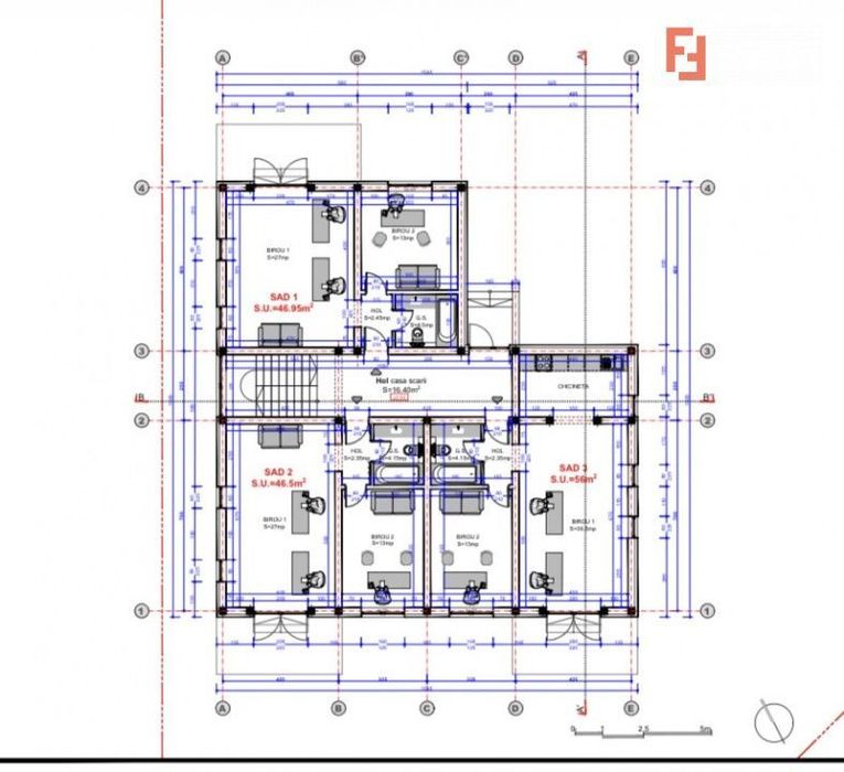 SAD de vanzare 2 camere + curte 170 mp - Mosnita - Kaufland