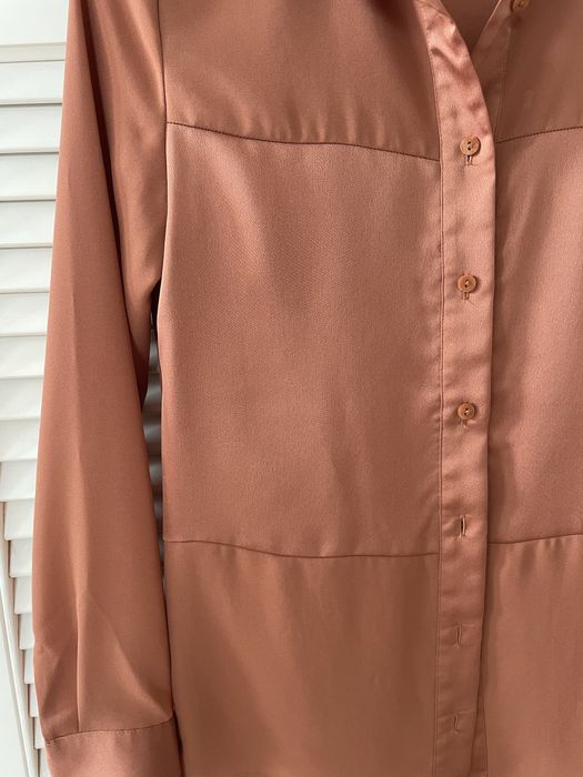 Camasa Mango culoare cupru, XS