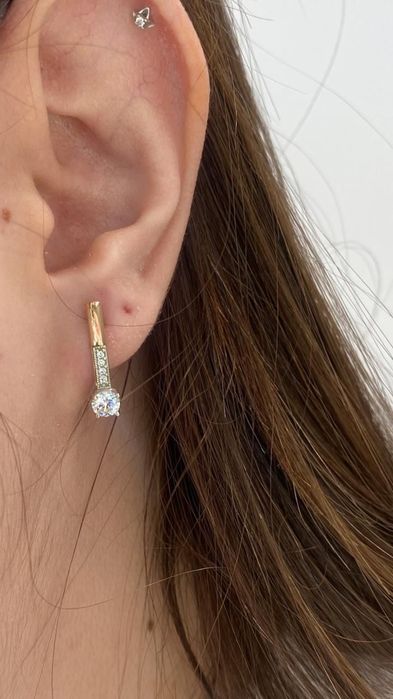 Золотые серёжки 2,02гр