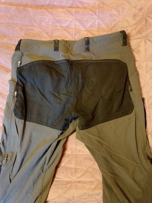 Мъжки панталон Fjällräven G-1000, размер 46 (S), сив/черен, леко ползван