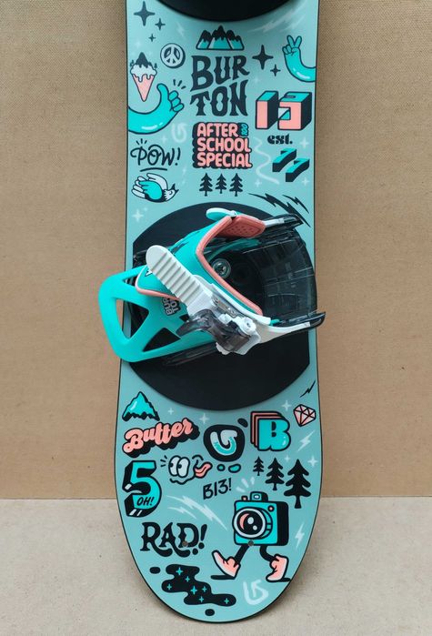 Burton After School #100 супер як детски сноуборд с автомати snowboard