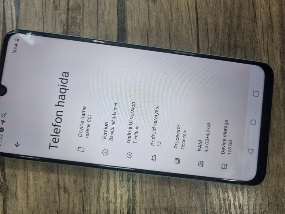 Realme c51 128talik