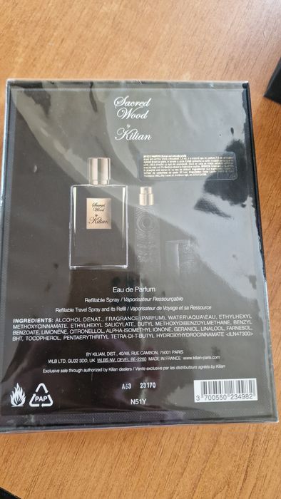 Set cadou parfum obsentum sacred wood by killian