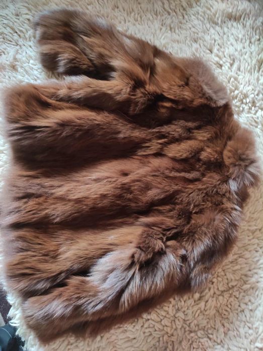 Връхна дреха от козина на мурмел