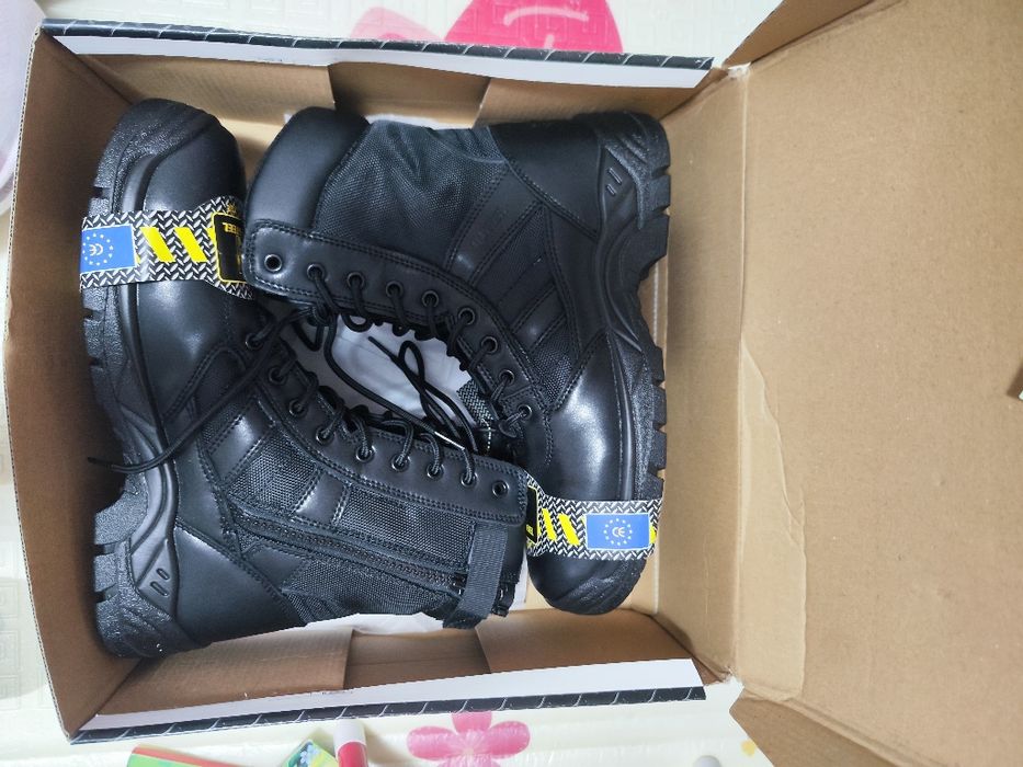 Кубинки - мъжки работни кожени кубинки 45 номер