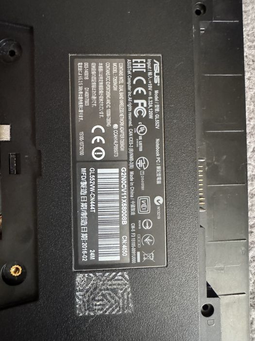 Asus ROG GL552V pt piese !