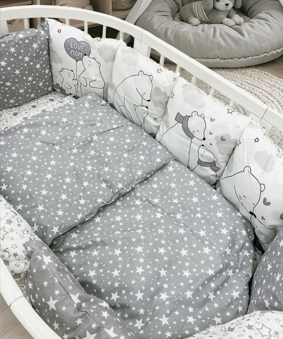 Комплект бортиков для кроватки