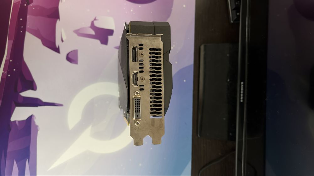 ASUS Dual GeForce GTX 1660 SUPER 6GB – stare foarte bună – mentenanță efectuată