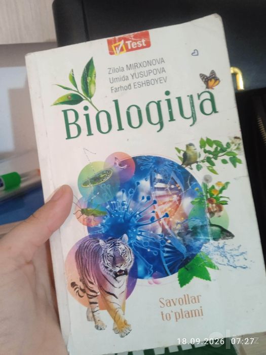 Biologiya — Testlar to‘plami