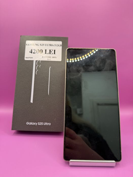 Samsung S25 ultra 512gb •Matei Amanet Margeanului• 84479