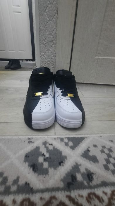 Air force 1 черно белый