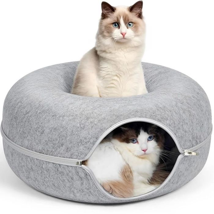 Новый кошачий дом пончик тоннель кот пёс щенок котёнок