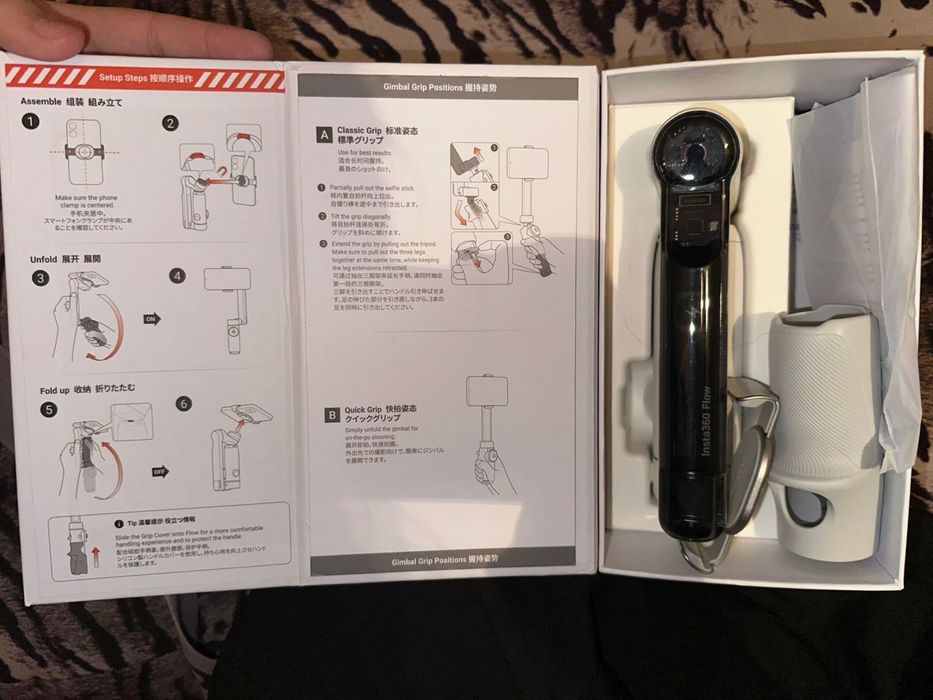 Insta 360 flow стабилизатор