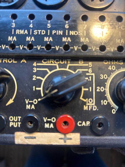 Catometru / Tube Tester TRIPLET 1183-SC – model militar (USA)