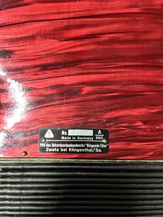 Acordeon nemtesc Contasina cu 40 de basi