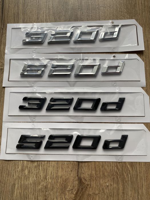 Embleme Emblema Logo Semn Scris 320d 520d Aripi M litera d