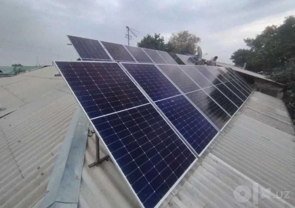 Quyosh panellari va batareylar bor quyib berishlari bilan