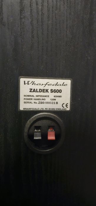 Wharfedale Zaldek S 600 muzica la boxe de raft sau podea pe trei cai