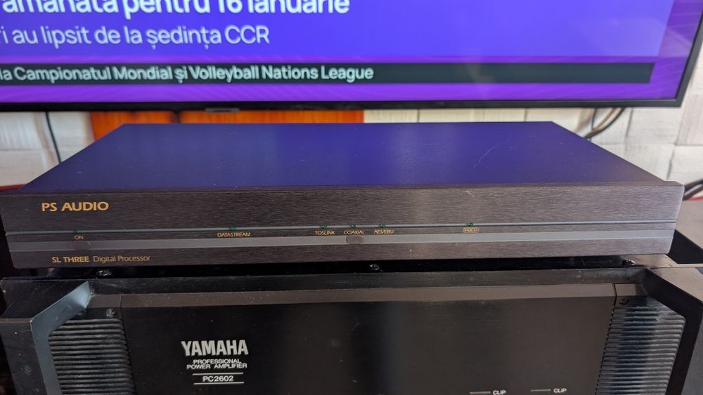 PS audio  sl  three ( schimb) dac de top  , balansat