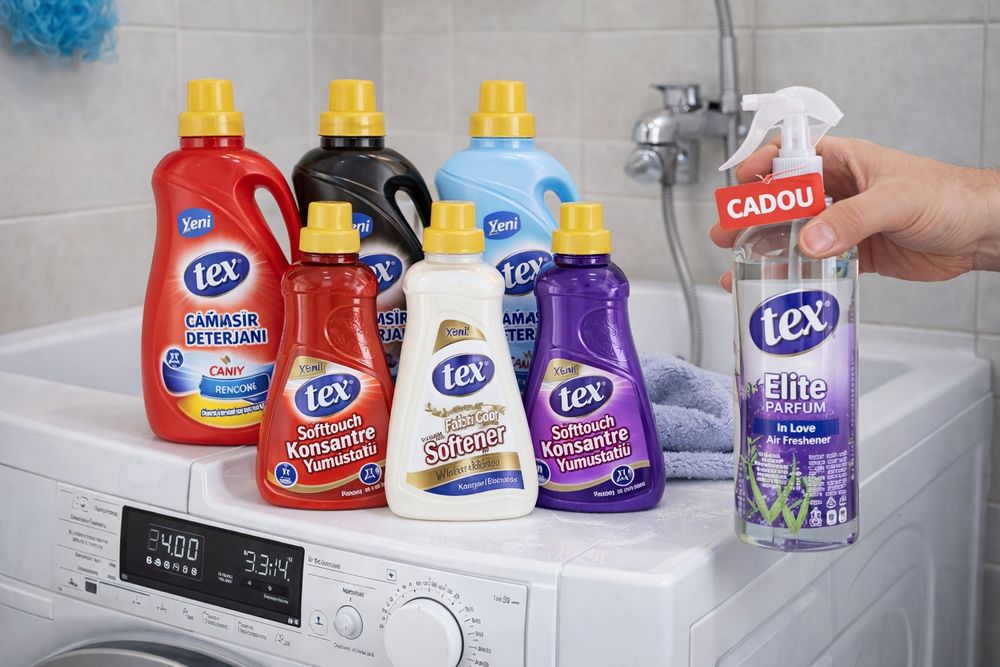 Pachet rufe 3 detergenti + 3 balsamuri CADOU spray textil