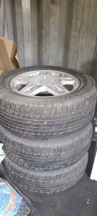 Диски с резиной на Мерседес 3 шт R18