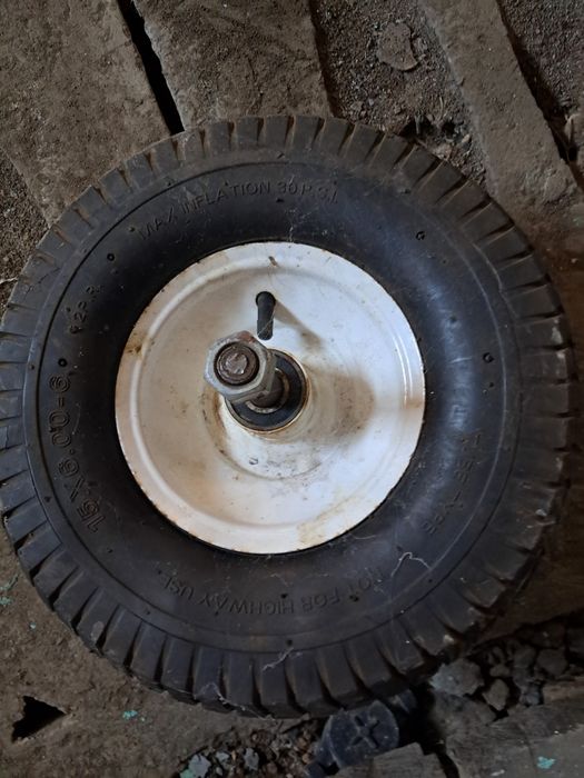 Колесо на тележку