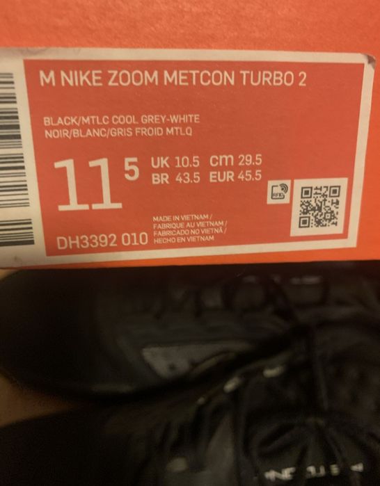 NIKE ZOOM METCON TURBO 2 мъжки маратонки