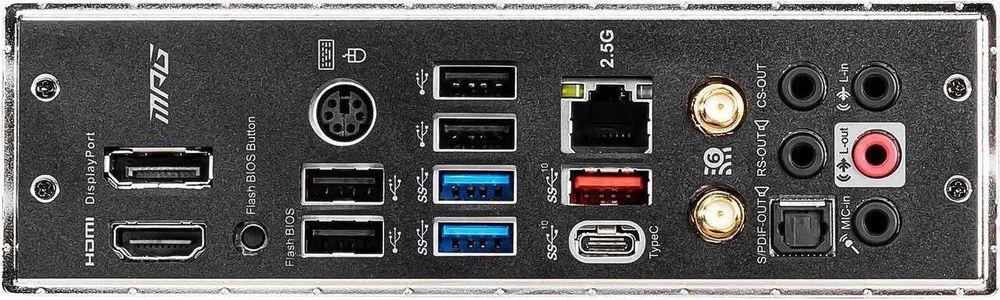 MSI MPG B550 Gaming Carbon WIFI AMD AM4 Motherboard Дъно за Ryzen процесори