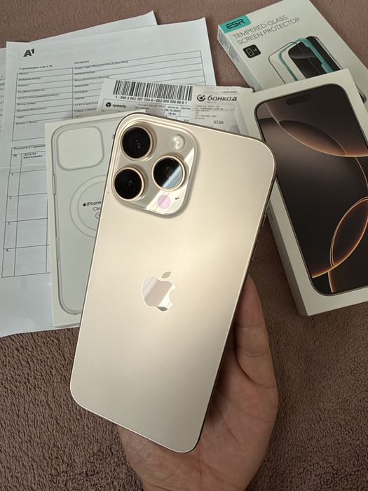 iPhone 16 Pro Max 512 Gold като нов