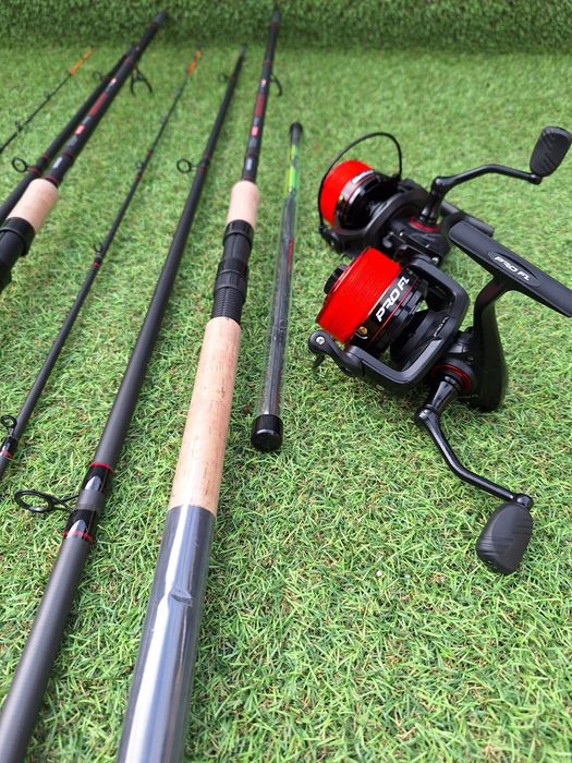 Set 2 feedere Harrier 3.9m plus 2 mulinere MF 6000