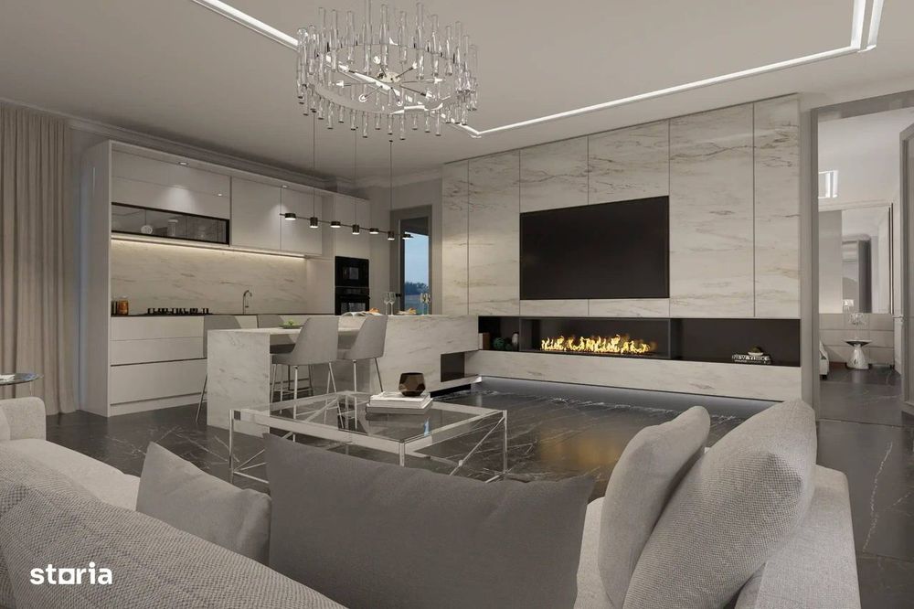 Apartament Modern 2 Camere cu Dormitor Uriaș de 21 mp