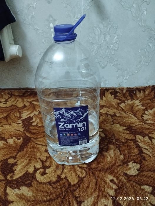 Баклажка 10л из под воды чистая