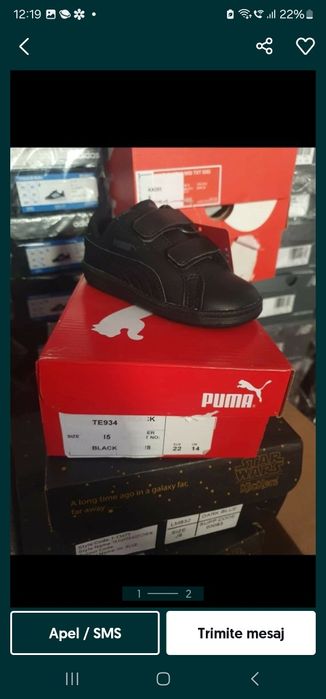 Incaltaminte Puma originala copii