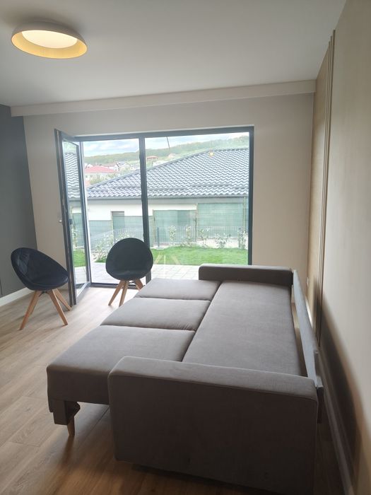 Canapea extensibila gri