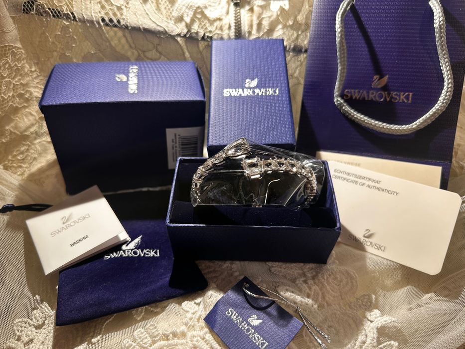 Brățară Swarovski matrix fixa model rar