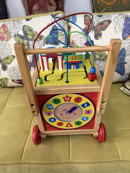 Vand jucarie de impins multifunctionala